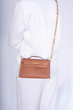 Hermès Kelly Mini Pochette Gold Swift Gold Hardware