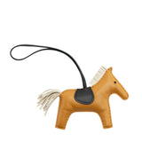 Hermes Milo Lambskin Rodeo Horse MM Bag Charm