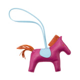 Hermes Milo Lambskin Rodeo Horse MM Bag Charm