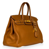 Birkin 35 - Gold Taurillon Clemence