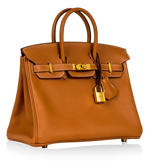 Birkin 25 - Gold Taurillon Novillo