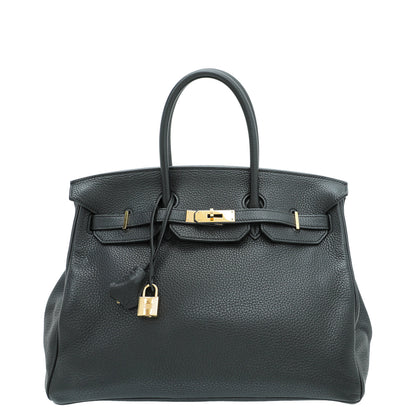 Hermes Noir Birkin 35