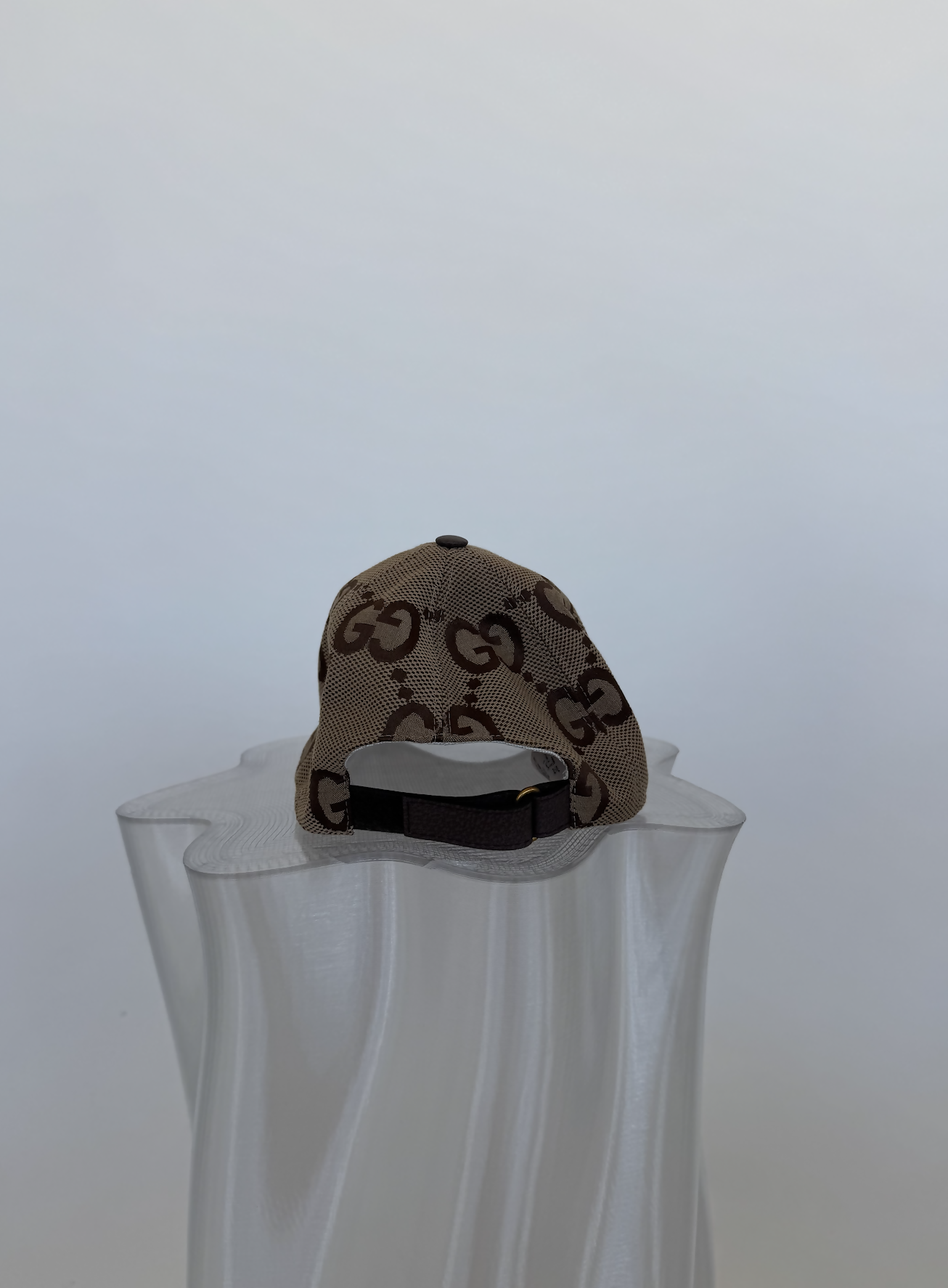 Jumbo GG Gucci canvas baseball hat