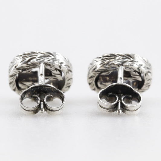 Gucci Interlocking G Metal Earrings Silver
