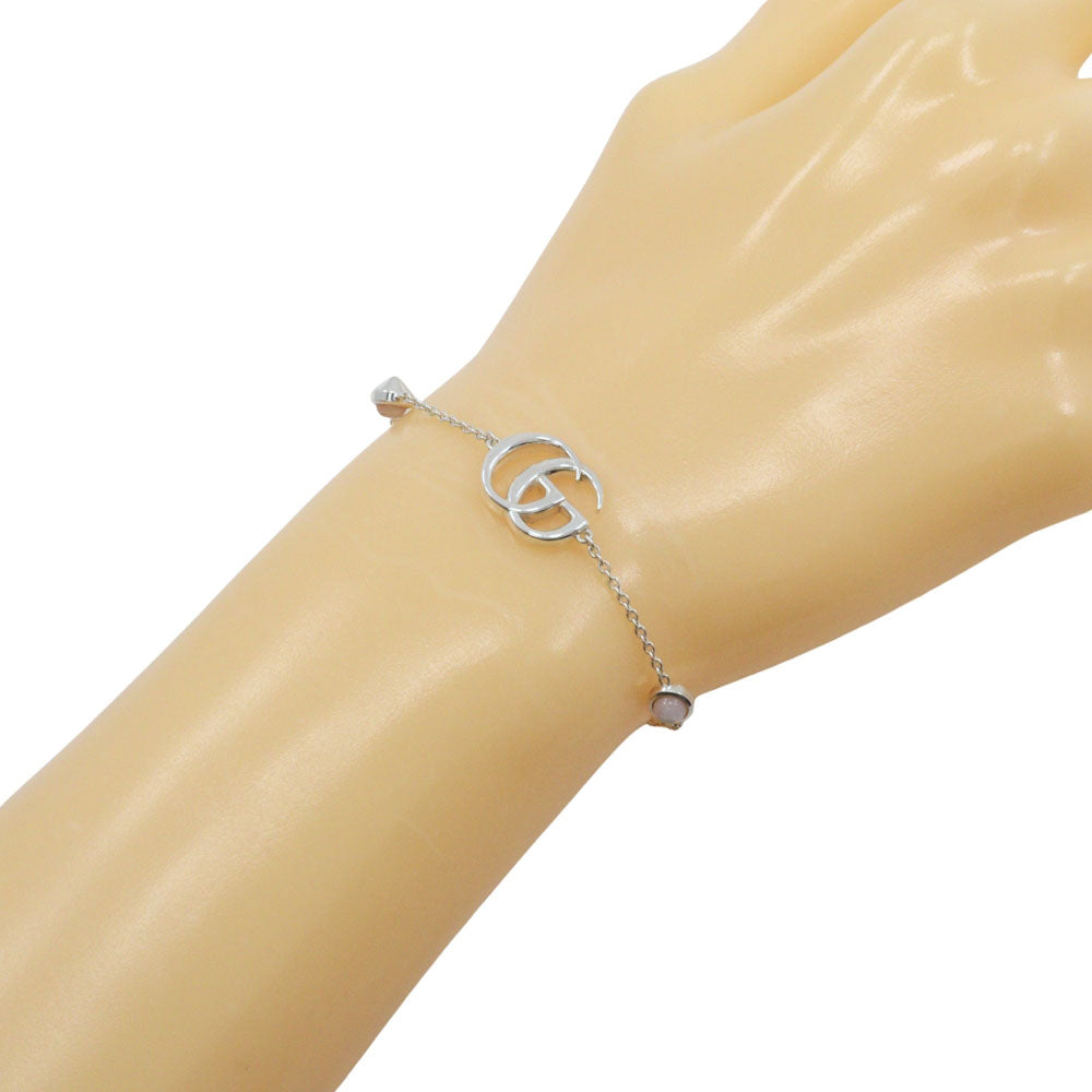 Gucci Double G Silver 925 Mother of Pearl Bracelet