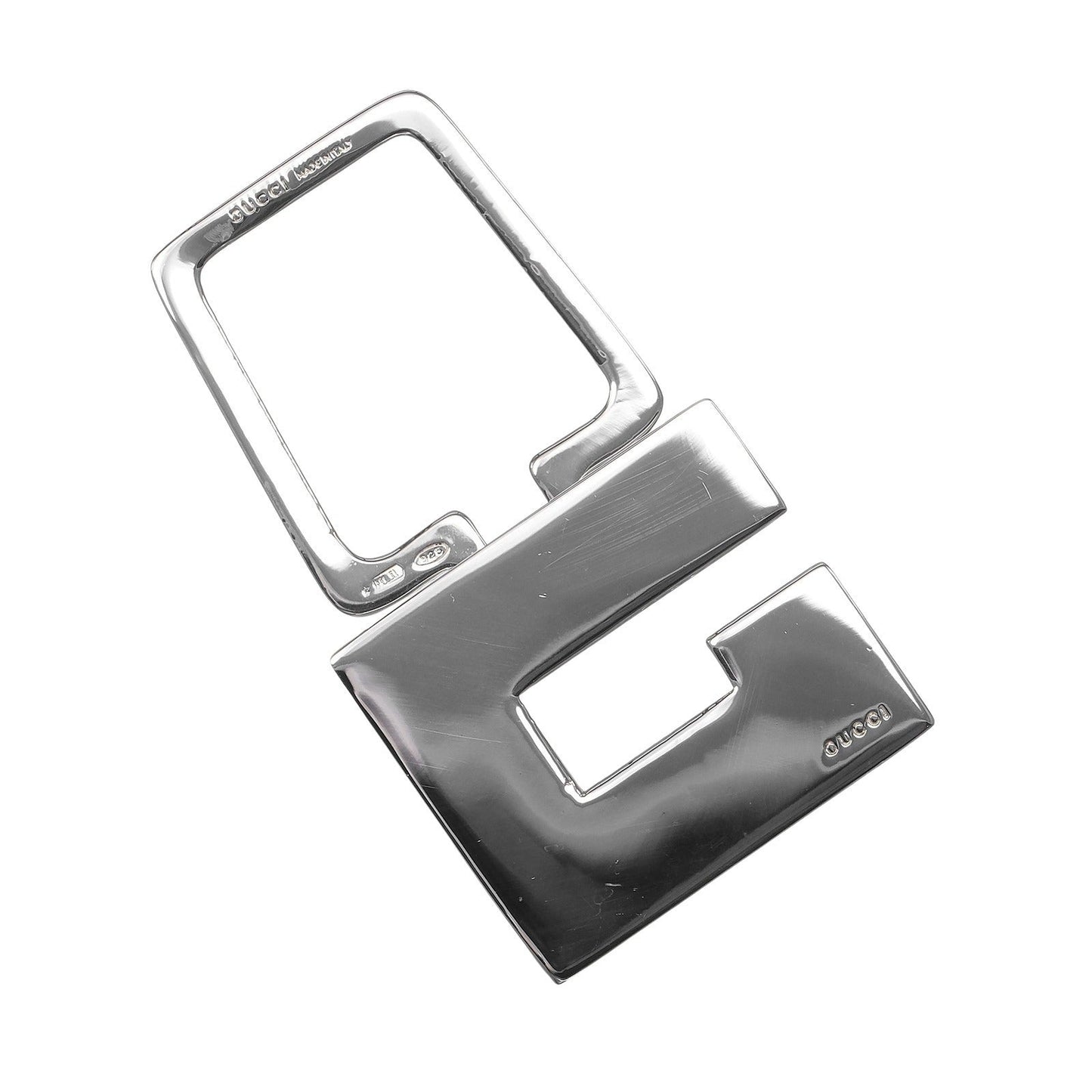 Gucci G Logo Silver 925 Key Holder