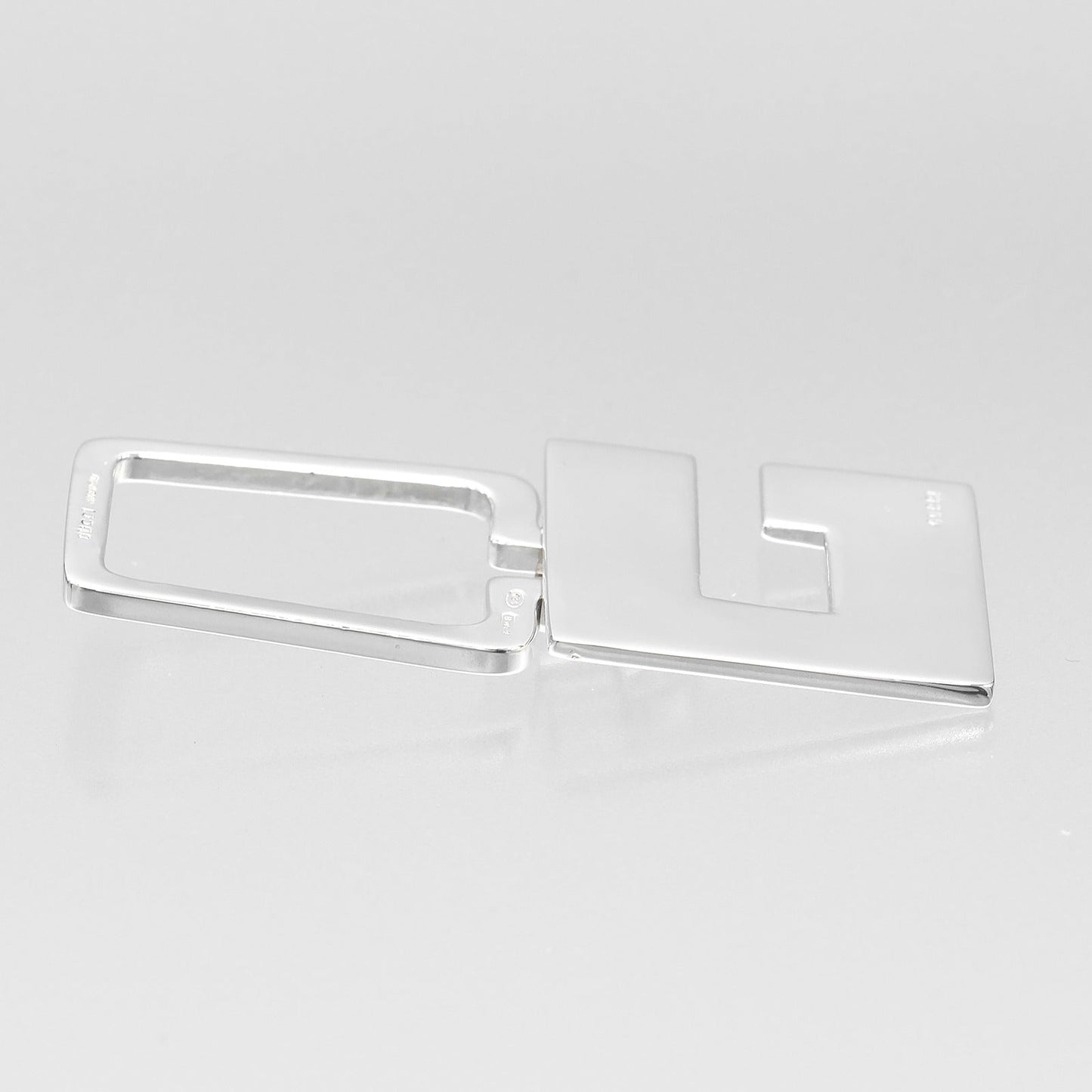 Gucci G Logo Silver 925 Key Holder