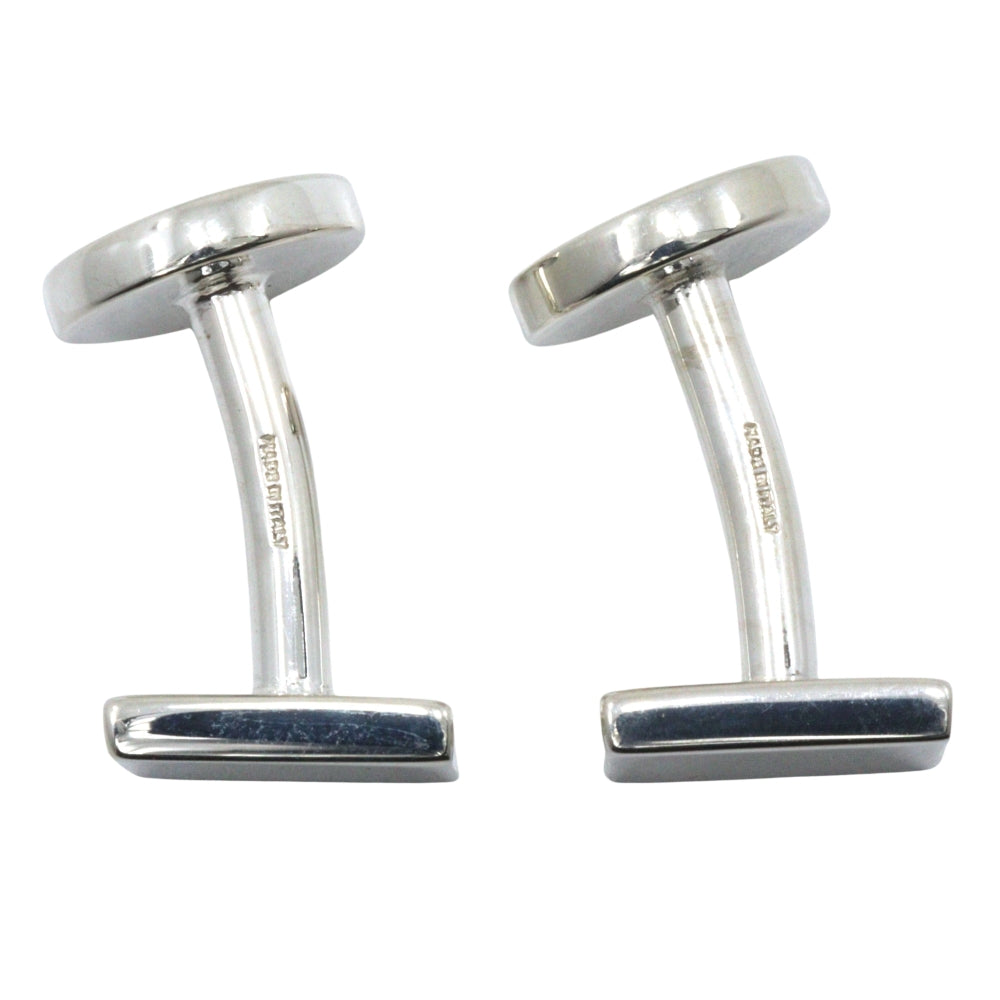 Gucci Square Logo Silver 925 Cufflinks