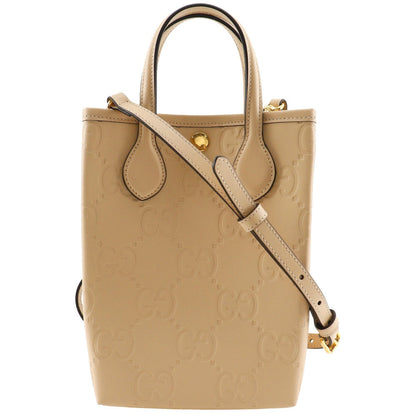 Gucci Super Mini Bag Leather 2way Bag
