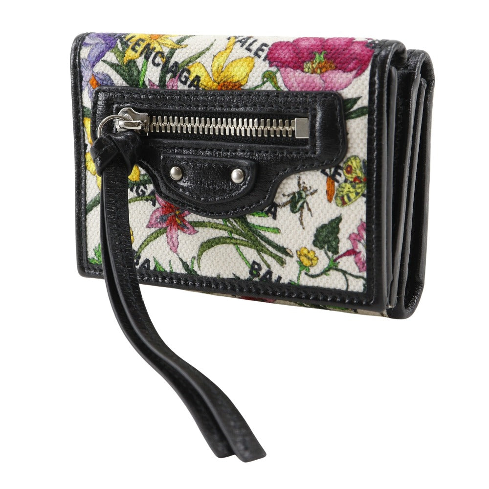 Gucci The Hacker Project Neo Classic Canvas Tri-fold Wallet