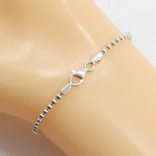 Gucci Logo Plate Silver 925 Bracelet