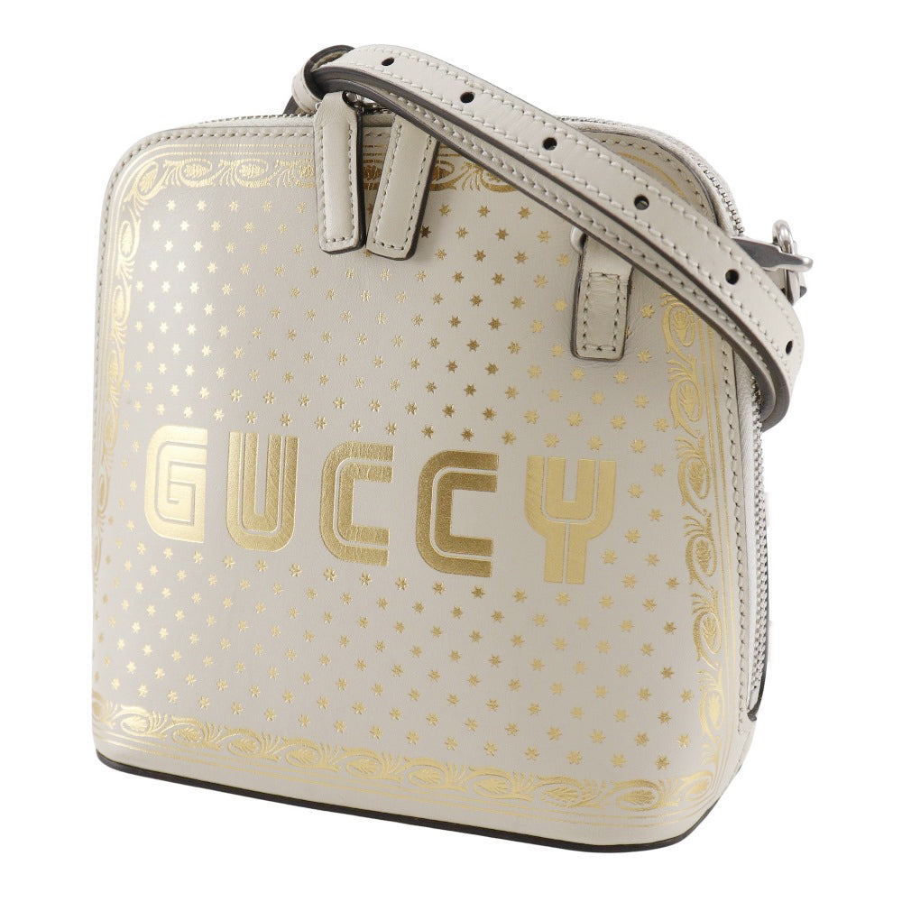 Gucci SAGA Leather Shoulder Bag