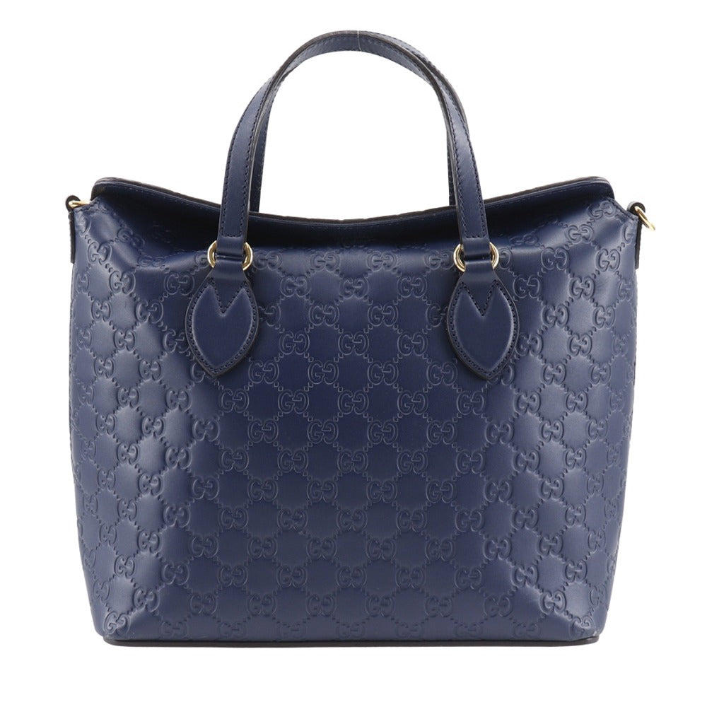 Gucci GG Shima Leather Handbag