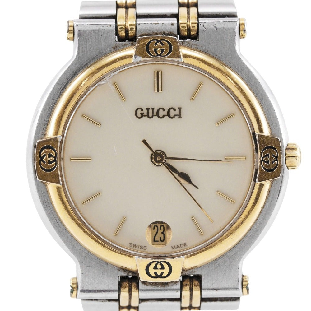Gucci 9000M Stainless Steel Quartz