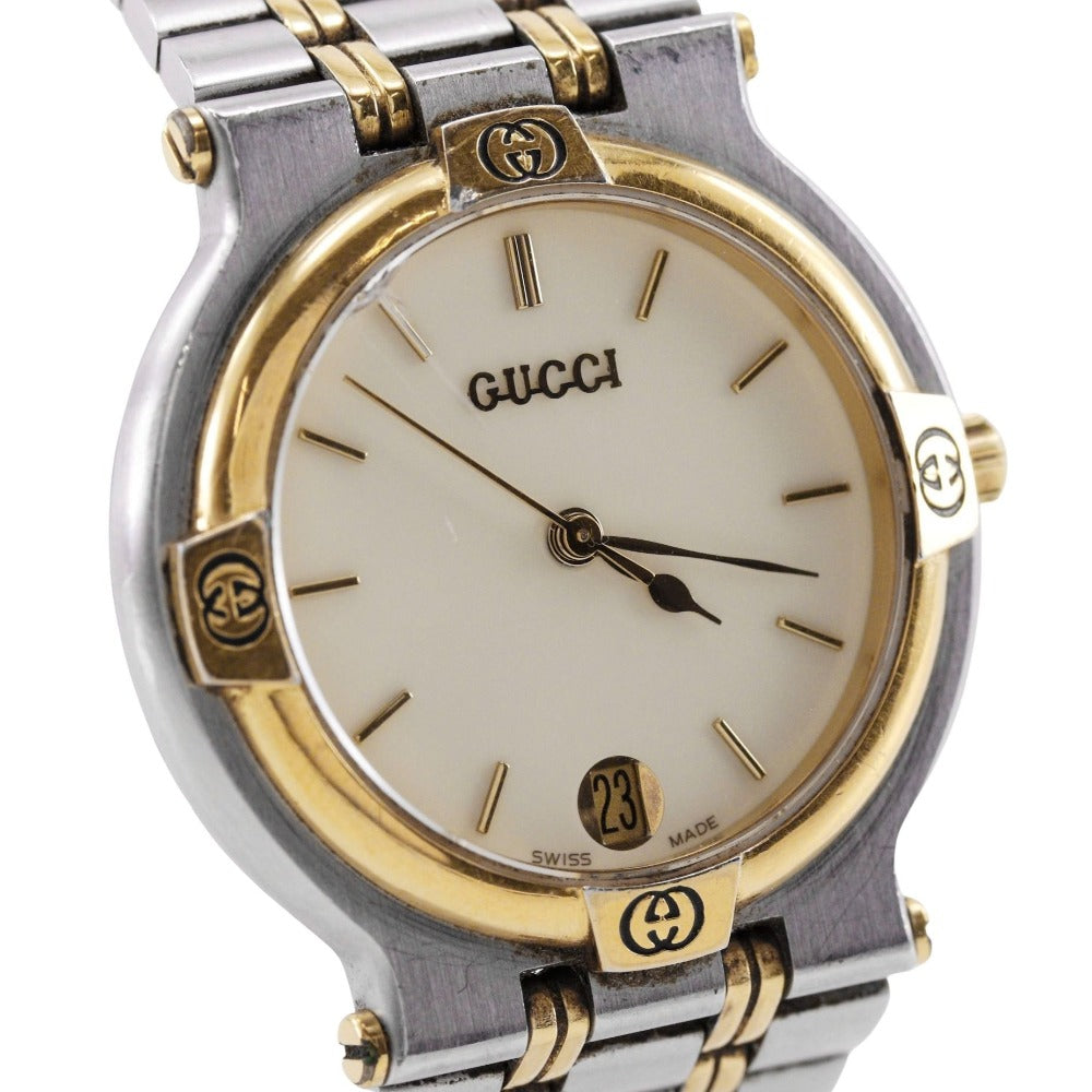 Gucci 9000M Stainless Steel Quartz