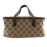Gucci Vanity GG Canvas Handbag