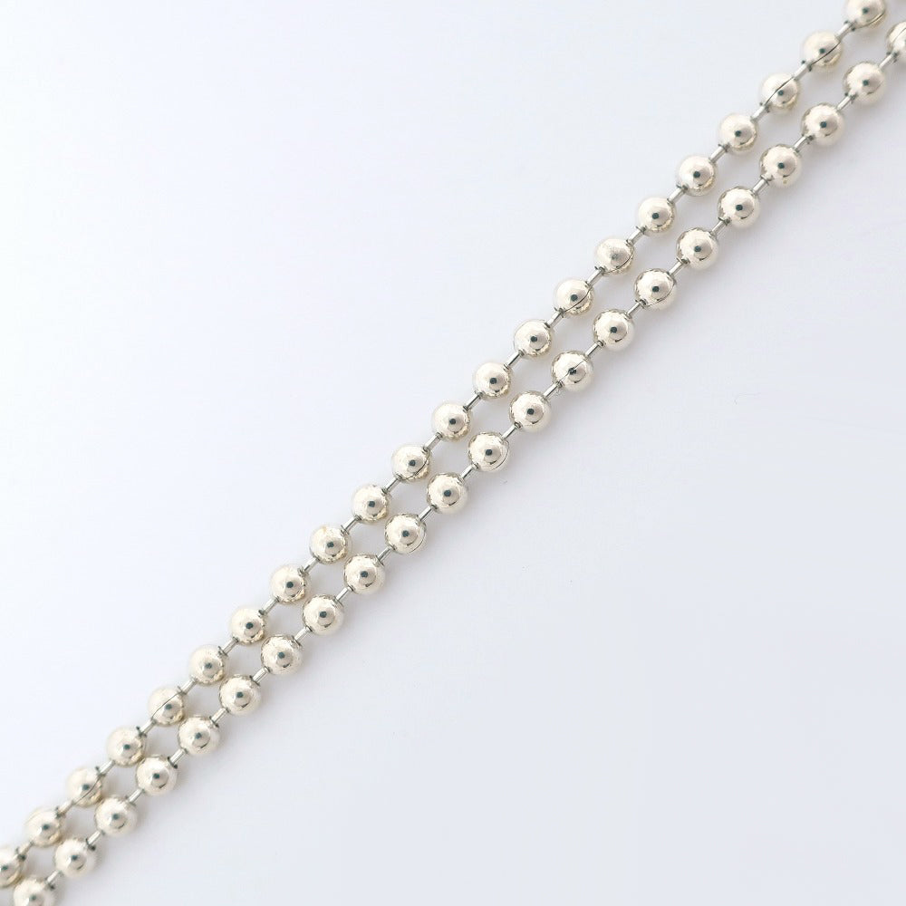 Gucci Logo Bar Silver 925 Necklace