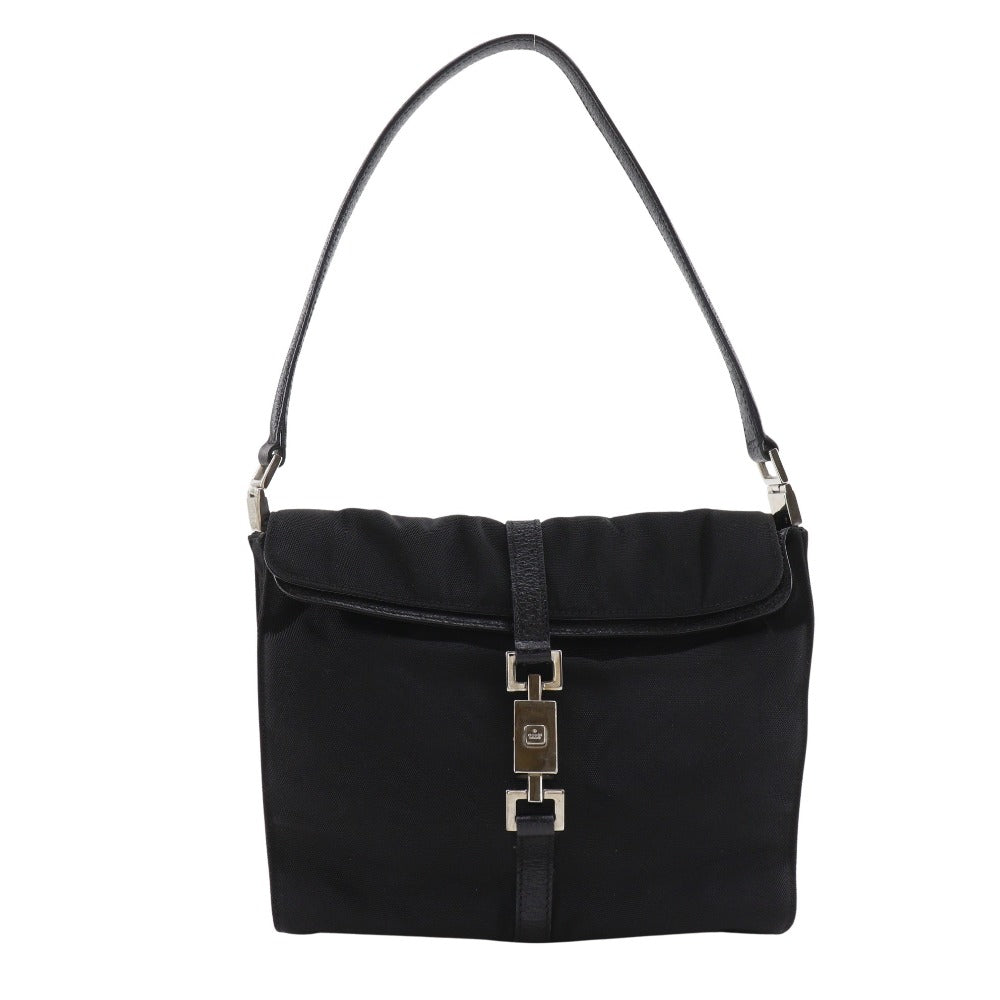 Gucci Jackie Nylon Canvas Shoulder Bag