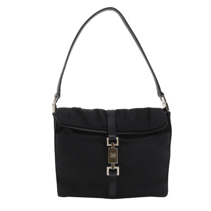 Gucci Jackie Nylon Canvas Shoulder Bag