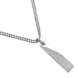 Gucci Logo Bar Silver 925 Necklace