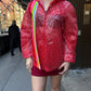 Fendi PVC Multicolor Zip-Up Jacket