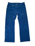 Louis Vuitton Blue Corduroy Pants