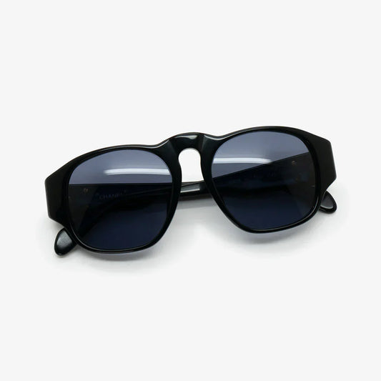 Chanel Spring/Summer 1991   Black Sunglasses