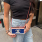 Chanel 2019 Caviar Quilted CC Filigree Clutch on Chain