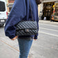Chanel Classic Quilted Black Double Flap Bag 2003
