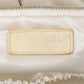 Chanel Around 2007 Made Dotted Cutout Design Cc Mark Charm Chain Shoulder Bag White/Silver