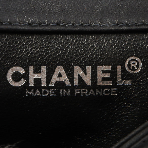 Chanel Around 2000 Made 2.55 Design Stitch Side Cc Mark Mini Chain Bag Dark Navy