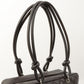 Chanel Around 2007 Made Cambon Boston Bag Dark Brown