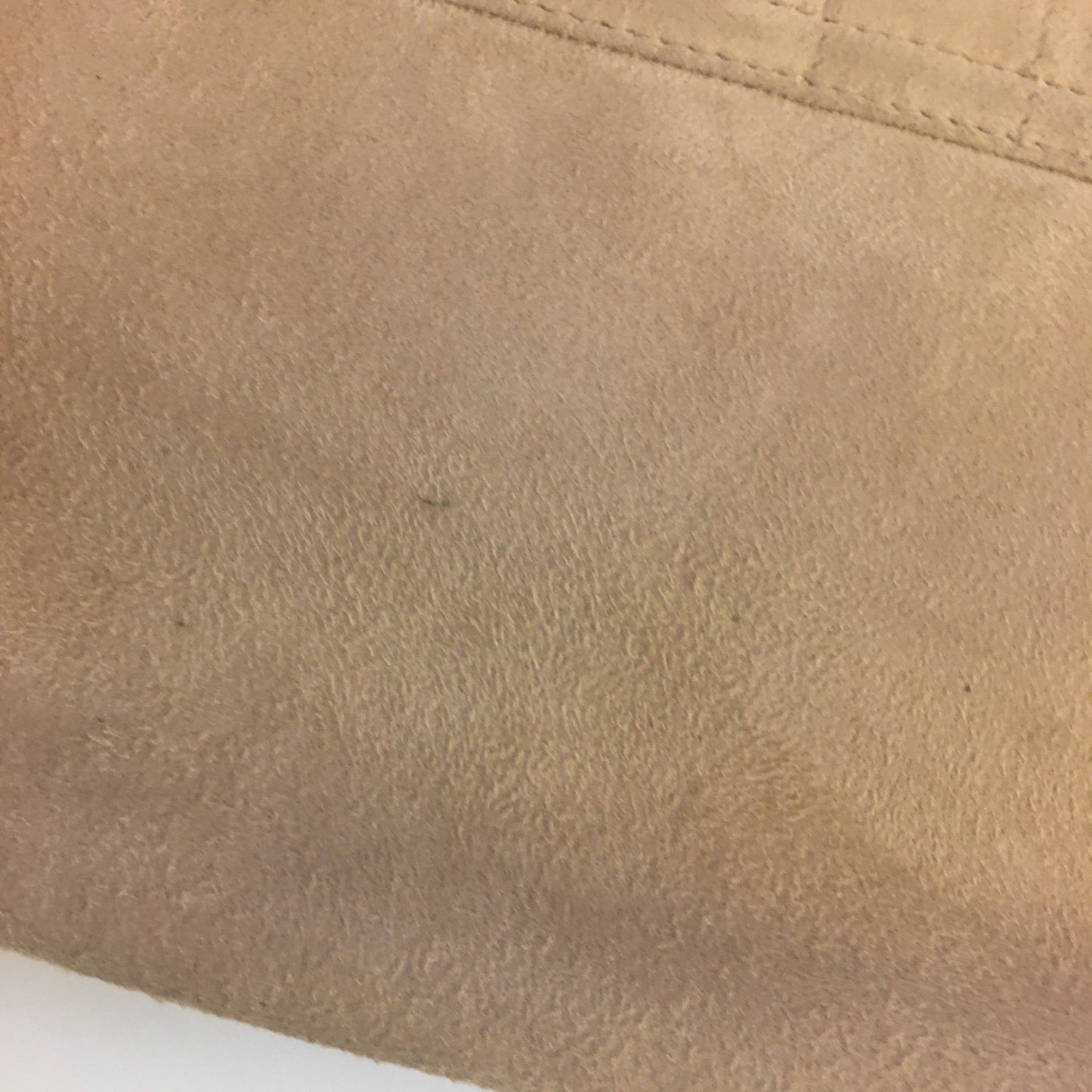 CHANEL 2.55 Shoulder Bag in Beige Suede