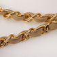 Chanel Around 1990 Made Design Flap Chain Bag With Pouch Beige