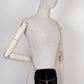 PRADA Quilted Ring Belt Bag Velvet Black