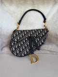 Christian Dior Classic Oblique Saddle Bag (Medium)