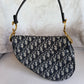 Christian Dior Classic Oblique Saddle Bag (Medium)