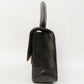 Chanel Around 1992 Made Classic Flap Hand Bag Black