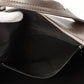 Chanel Around 2007 Made Chevron Cc Mark Stitch Top Handle Bag Dark Brown