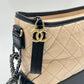 Chanel Beige&Black Gabrielle Hobo Bag TWS