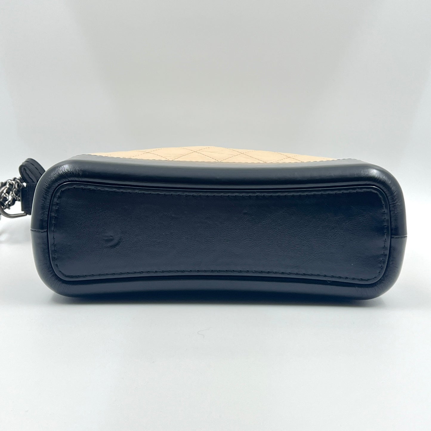 Chanel Beige&Black Gabrielle Hobo Bag TWS