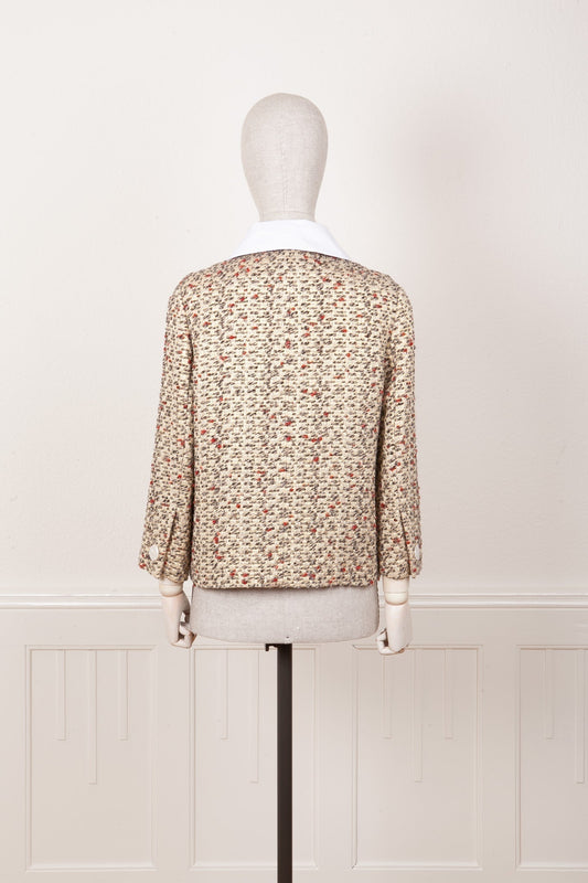 PRADA Jacket Tweed Gold