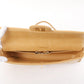Chanel Around 2001 Made Chocobar Turn-Lock Chain Bag Beige