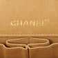 Chanel Around 2001 Made Chocobar Turn-Lock Chain Bag Beige