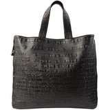 Chanel Around 2008 Made Cc Mark Logo Tote Bag Black