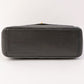 Chanel Around 1997 Made V Flap Turn-Lock Handle Bag Black
