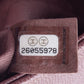 CHANEL Dark Pink Metallic Caviar Chevron Quilted Medium Boy Flap bag