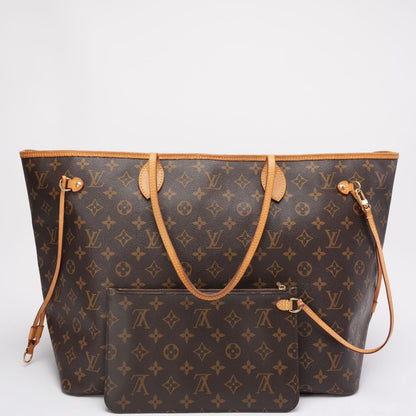 Louis Vuitton Monogram Neverfull GM Tote Bag 2013