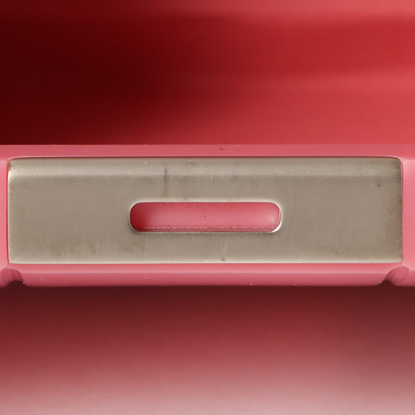 Chanel Around 2001 Made Plastic Chocobar Cc Mark Plate Chain Pouch Pink