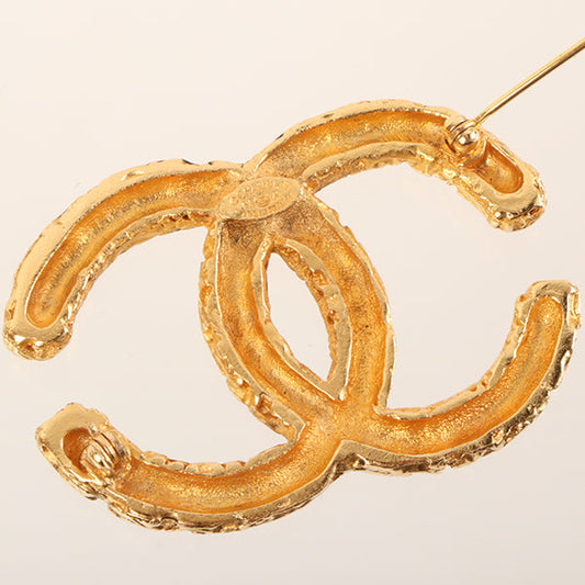CHANEL 1993 Made Design Cc Mark Brooch